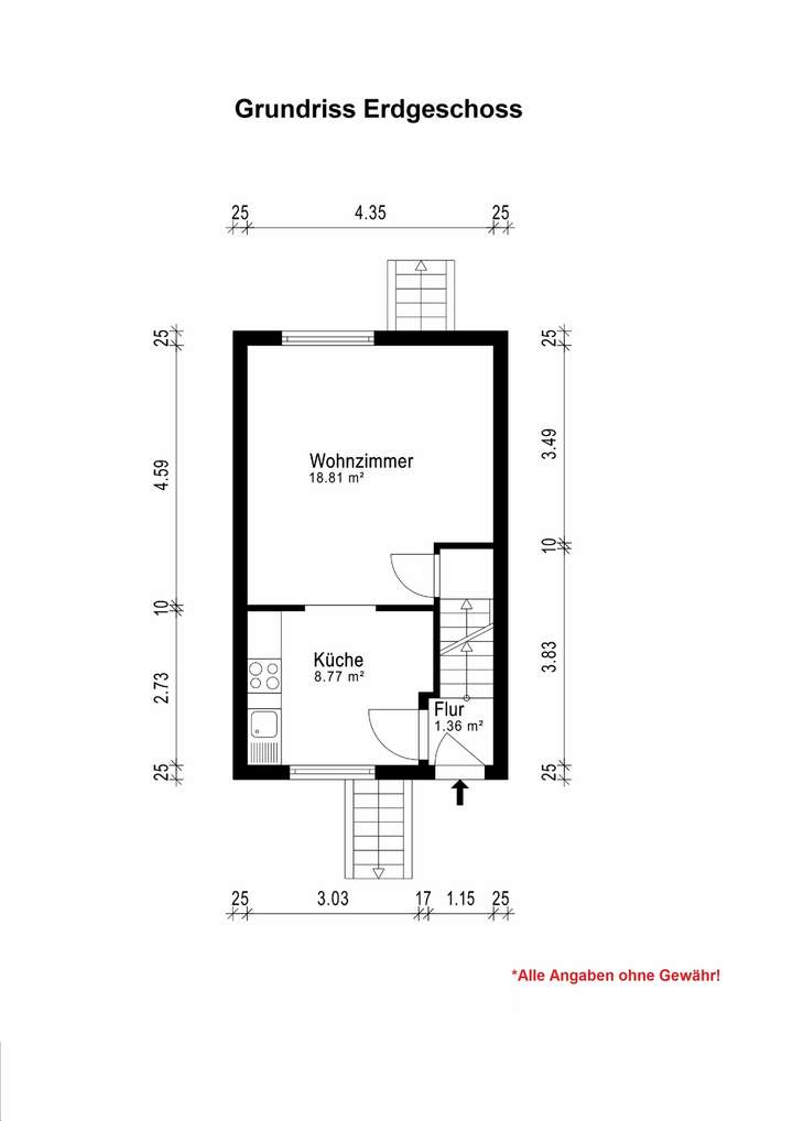 Grundriss Erdgeschoss