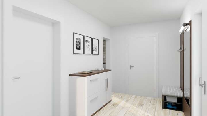 Mögliche Einrichtung Flur