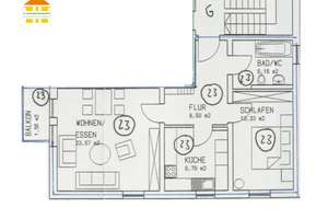 1A Kapitalanlage in Wittgensdorf: vermietete 2-R.-W. mit Stpl. und Balkon! – Chemnitzer Straße  32, 9228 Wittgensdorf, Chemnitz – Vorschaubild 12