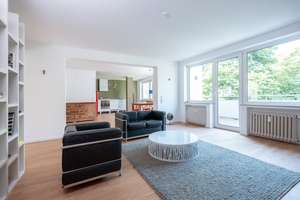City. Stil. Zuhause.  - Loftartige 3-Zimmer Wohnung mit Rheinflair in begehrter Lage