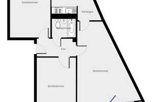 **FRISCH RENOVIERT**3-Zimmer-Wohnung // Balkon // 3.OG // Bad mit Wanne – Jupiterstraße 7, 4205 Leipzig – Vorschaubild 14
