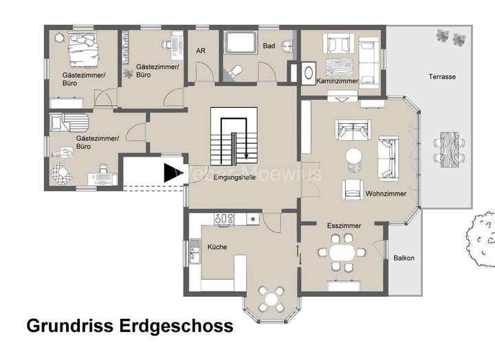 3406 Grundriss Erdgeschoss