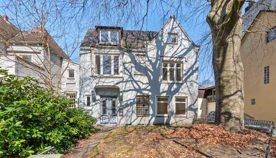 Bild von Historisches Einfamilienhaus mit Hallenflächen in Eimsbüttel!