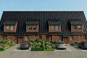 Modernes Neubau-Endreihenhaus in Lübeck St-Lorenz Nord (Siedlung Dornbreite) - mit Erbbaurecht