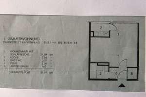 1-Zimmer- Wohnung mit Einbauküche in Sendling, München – Kraelerstraße 3, 81373 Untersendling, München – Vorschaubild 7