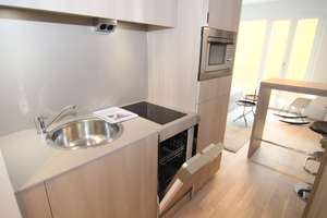 Wohnen auf Zeit! Komplett möbliertes 1-Zi.-Apartment im "Turm" eines eleganten Apartmenthauses! – Nagahama-Allee 76, 86153 Am Schäfflerbach, Augsburg – Vorschaubild 13