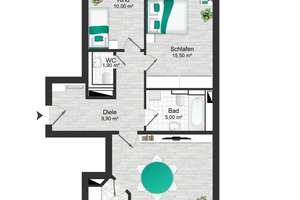 Charmante 2,5-Zimmer Wohnung mit Stellplatz in bester Lage - Am Deich – Die vollständige Adresse der Immobilie erhältst du vom Anbieter., 28199 Alte Neustadt, Bremen – Vorschaubild 25