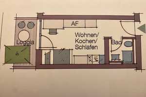 1-Zimmer-Wohnung, voll möbliert, Erstbezug. Ideal für Pendler und Studenten – Schnieglinger Straße 54, 90419 Nürnberg – Vorschaubild 1
