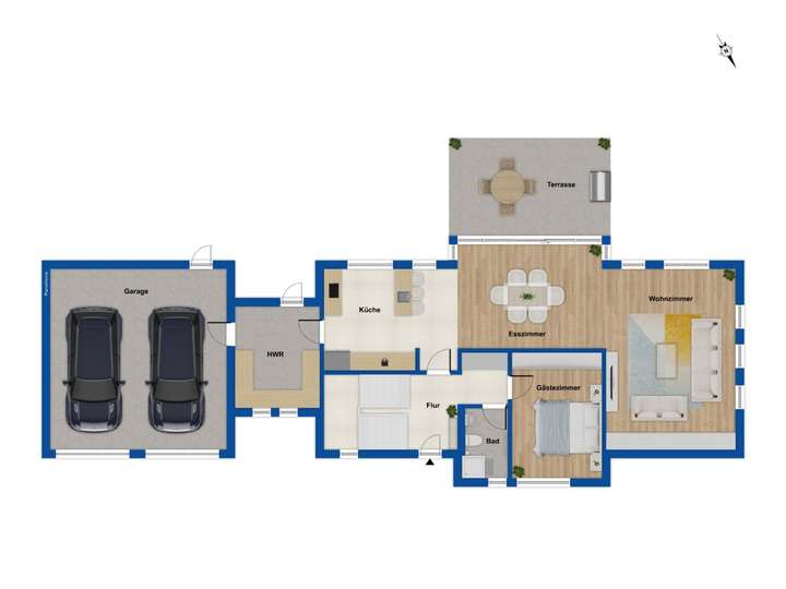 Grundriss - Erdgeschoss