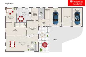 Villa mit rd. 9.775 m² Grundstück und eigenem Wald – Die vollständige Adresse der Immobilie erhältst du vom Anbieter., 27628 Hagen im Bremischen – Vorschaubild 27