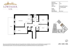 Viel Raum für Ihre Wohnideen: Moderne 4-Zimmer-Wohnung – Eichendorffstraße 1, 1159 Löbtau-Nord, Dresden – Vorschaubild 11