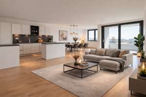 Exklusives Wohnen im AXIS Tower – lichtverwöhnte Drei-Zimmer-Wohnung mit Concierge-Service