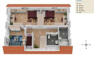 Gepflegtes Einfamilienhaus mit großem Garten - fußläufig zur Emsgalerie & Ems – Die vollständige Adresse der Immobilie erhältst du vom Anbieter., 48431 Rheine – Vorschaubild 11