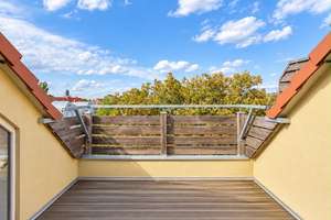 Wohnen über den Dächern von Magdeburg – 3-Raum-Wohnung mit Dachterrasse