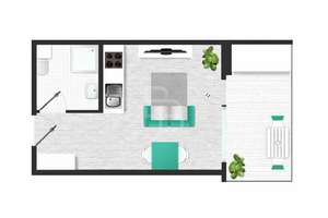 Balkon-Apartment – Aachener Straße ⭐ – Die vollständige Adresse der Immobilie erhältst du vom Anbieter., 50674 Neustadt/Süd, Köln – Vorschaubild 15