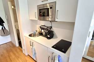 Stylishes Studentenapartment in Top-Lage – kompakt, modern, mittendrin – Die vollständige Adresse der Immobilie erhältst du vom Anbieter., 86153 Am Schäfflerbach, Augsburg – Vorschaubild 6