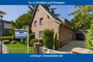 Repräsentatives Klinkerhaus  mit großzügigem Garten vom Park umsäumt im Herzen von KR-Bockum!