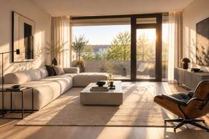 Wohnen mit "Haus-im-Haus"-Gefühl: 2-Zi.-Wohnung mit Balkon & privatem Laubengang