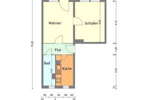 2-Raumwohnung zum Wohlfühlen – Otto-Lilienthal-Str. 92, 6217 Merseburg – Vorschaubild 2