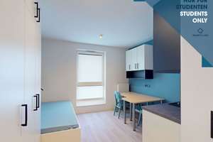 1 Monat mietfrei! Neubau-Studentenapartment im Quartillion – möbliert & top Lage! – Im Rad 15, 65197 Rheingauviertel / Hollerborn, Wiesbaden – Vorschaubild 2