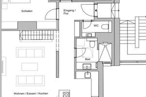 Gepflegte 3-Zimmer-Wohnung mit Balkon im 2. OG in München-Solln – Die vollständige Adresse der Immobilie erhältst du vom Anbieter., 81477 Solln, München – Vorschaubild 9