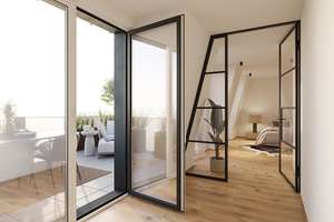 Penthouse Neubau Erstbezug:  Exklusives Leben über den Dächern Bremens, 2 Zimmer,in Haus B – Die vollständige Adresse der Immobilie erhältst du vom Anbieter., 28207 Hastedt, Bremen – Vorschaubild 3