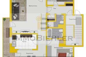 Maisonette am Rhein · 4 Zi. 111 m² · Balkon ins Grüne + Dachterrasse · Marienburg · bezugsfrei – Die vollständige Adresse der Immobilie erhältst du vom Anbieter., 50968 Marienburg, Köln – Vorschaubild 11