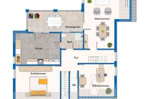 273 m² Wohnfläche – Mehrgenerationenhaus mit Einliegerwohnung und Wintergarten – Die vollständige Adresse der Immobilie erhältst du vom Anbieter., 72141 Walddorfhäslach – Vorschaubild 27