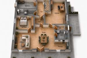 Architektenhaus mit Einliegerwohnung, uneinsehbarem Traumgrundstück und beheizbarem Pool – Die vollständige Adresse der Immobilie erhältst du vom Anbieter., 89597 Munderkingen – Vorschaubild 5