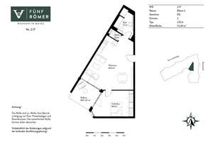 Großzügige 2-Zimmer-Wohnung mit tollem Schnitt – Römerwall 60, 55131 Oberstadt, Mainz – Vorschaubild 13