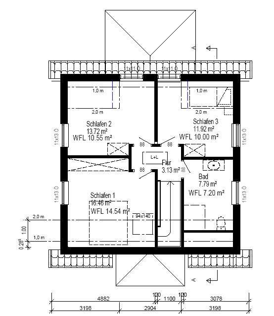 Grundriss OG Ekenäs