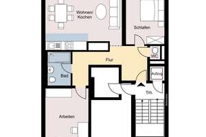 Charmante 3-Zimmer-Wohnung mit 3 Balkonen und moderner Ausstattung – Fischerstraße 17, 40477 Pempelfort, Düsseldorf – Vorschaubild 21