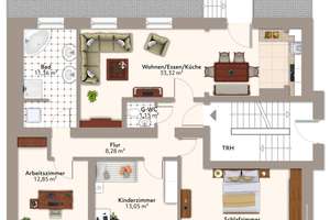 Hanau Alt-Kesselstadt: Gemütliche 4-Zimmer-Altbau-Wohnung in ruhiger und beliebter Wohnlage – Die vollständige Adresse der Immobilie erhältst du vom Anbieter., 63454 Kesselstadt, Hanau – Vorschaubild 13