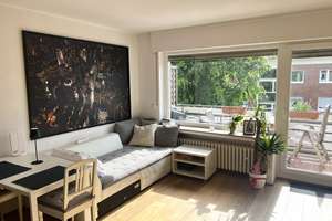 Lebendiges Wohnen im Kreuzviertel: 2-Zimmer-Wohnung mit Balkon