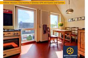 Wohlfühlen: Charmantes 7-Zi.-EFH mit Kamin, Einliegerwohnung und großem Grundstück – Köln – Vorschaubild 1
