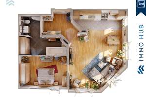 ++ Parkett, Badewanne, beliebte Lage! 2-Zimmer-Erdgeschosswohnung in beliebter Lage in Gohlis ++ – Die vollständige Adresse der Immobilie erhältst du vom Anbieter., 4157 Gohlis-Mitte, Leipzig – Vorschaubild 13
