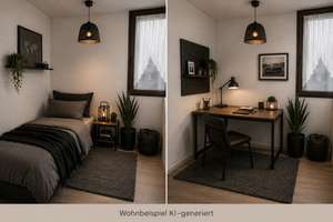 Lichtdurchflutete 1,5-Z. Wohnung mit Balkon, Aufzug & Tiefgaragenstellplatz in ruhiger Wohnanlage – Die vollständige Adresse der Immobilie erhältst du vom Anbieter., 86169 Hammerschmiede, Augsburg – Vorschaubild 5