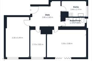3 Zimmer Küche Bad bezugsfrei und saniert – Die vollständige Adresse der Immobilie erhältst du vom Anbieter., 10629 Charlottenburg, Berlin – Vorschaubild 8