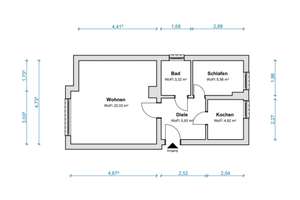 Modernisierte 1-Zimmer-Wohnung in bester Lage mit Potenzial zur Erweiterung! – Die vollständige Adresse der Immobilie erhältst du vom Anbieter., 10587 Charlottenburg, Berlin – Vorschaubild 19