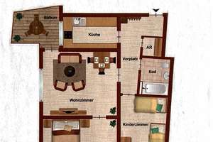 Lebendig wohnen in Stuttgart: 3-Zimmer-Wohnung mit Balkon – Die vollständige Adresse der Immobilie erhältst du vom Anbieter., 70378 Mönchfeld, Stuttgart – Vorschaubild 14