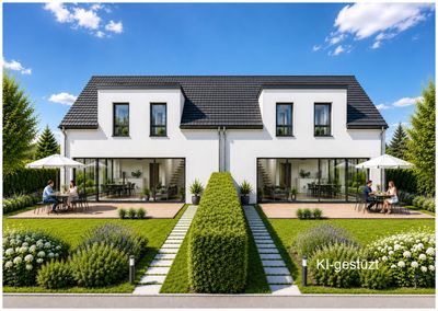 Familienfreundliches  Doppelhaus  - Rommelsbach