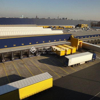 Projektierter Neuabu einer Lager- und Logistikhalle