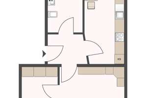 Gepflegte 2-Zimmer-Wohnung im 3. OG mit Balkon in Leipzig-Volkmarsdorf – Edlichstraße 30, 4315 Volkmarsdorf, Leipzig – Vorschaubild 11