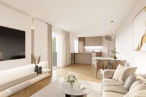 Exklusive 2-Zimmer Neubauwohnung mit Süd-Balkon im Kö-Karree - nur 80m von der Königsallee entfernt – Talstraße 11, 40217 Friedrichstadt, Düsseldorf – Vorschaubild 3