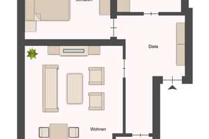 CITYHOUSE: Lichtdurchflutete 2-Zimmer-Wohnung in Rheinnähe mit Balkon, EBK und Stellplatz – Sandbergstraße 7, 51143 Langel, Köln – Vorschaubild 15