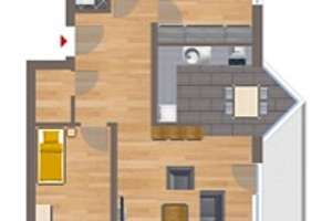 Gepflegte 3‑Zimmer Wohnung mit Balkon im 1. OG in Ilvesheim – Haydnstrasse 21, 68549 Ilvesheim – Vorschaubild 1