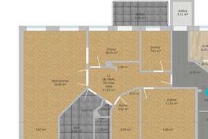 Luxus-Dachgeschosswohnung im Herzen von Mannheim (Erstbezug nach Komplettsanierung, Balkon, Aufzug) – Die vollständige Adresse der Immobilie erhältst du vom Anbieter., 68161 Innenstadt/Jungbusch, Mannheim – Vorschaubild 15