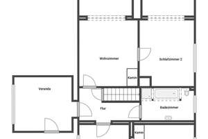 Renovierungsbedürftiges Einfamilienhaus samt Garten, 2 Garagen und 3 Freistellplätzen – Bienenweg 39, 17039 Neuenkirchen – Vorschaubild 19