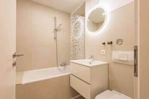 Modernes, renoviertes 1-Zimmer-Apartment mit Balkon - sofort bezugsfertig – Brecherspitzstraße 6, 81541 Obergiesing, München – Vorschaubild 4