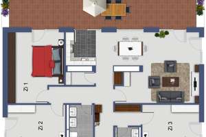 Ankommen, Wohlfühlen, Zuhause sein. Möbliertes Zimmer zum Verlieben. – Ernsthaldenstr. 47, 70565 Höhenrand, Stuttgart – Vorschaubild 8